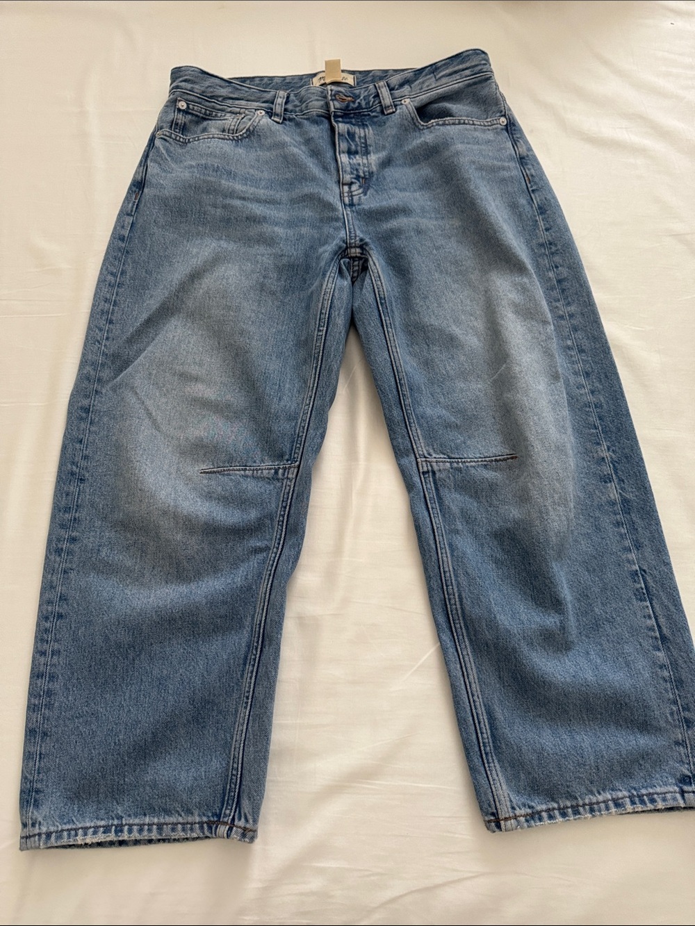 Madewell Relaxed Women's Jeans in Light Blue Wash